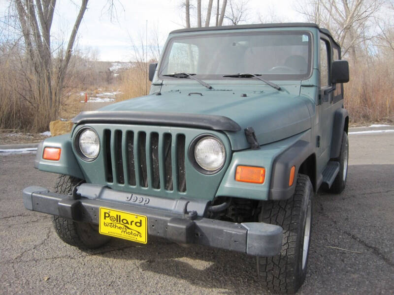 2000 Jeep Wrangler for sale at Pollard Brothers Motors in Montrose CO