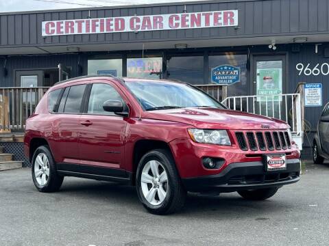 2016 Jeep Compass for sale at CERTIFIED CAR CENTER in Fairfax VA