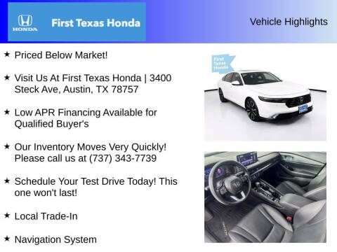 2024 Honda Accord Hybrid Touring