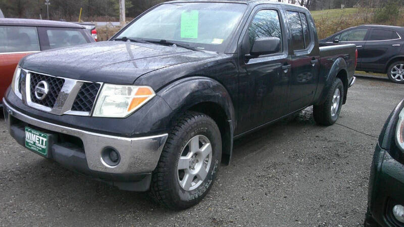 2007 Nissan Frontier for sale at Wimett Trading Company in Leicester VT