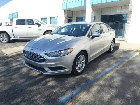 2018 Ford Fusion for sale at Wilkins Automotive Group in Westland MI