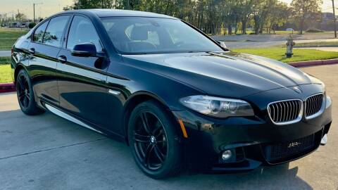2014 BMW 5 Series for sale at G&J Car Sales in Houston TX