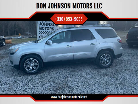 2013 GMC Acadia for sale at DON JOHNSON MOTORS LLC in Lisbon OH