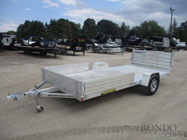 2023 Aluma Aluminum Single Axle Utility 8 for sale at Rondo Truck & Trailer in Sycamore IL