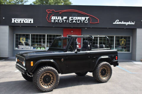 1977 Ford Bronco for sale at Gulf Coast Exotic Auto in Gulfport MS