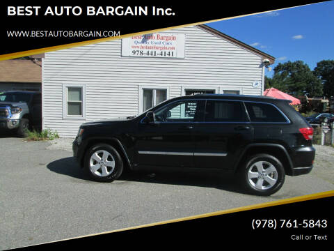 2013 Jeep Grand Cherokee for sale at BEST AUTO BARGAIN inc. in Lowell MA