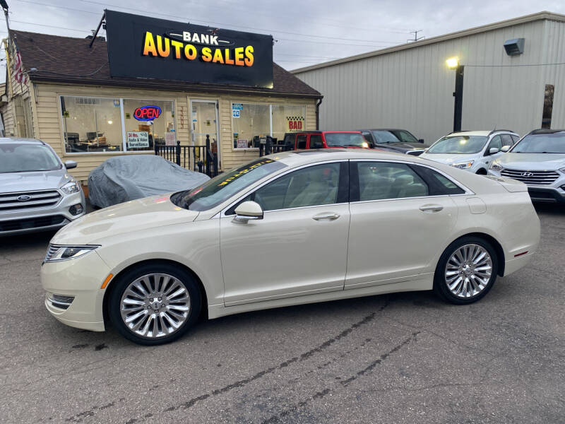 2015 Lincoln MKZ for sale at BANK AUTO SALES in Wayne MI