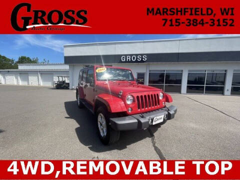 2014 Jeep Wrangler Unlimited for sale at Gross Motors of Marshfield in Marshfield WI