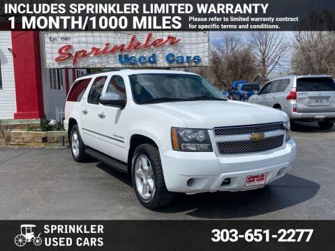 2013 Chevrolet Suburban for sale at Sprinkler Used Cars in Longmont CO