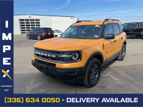 2022 Ford Bronco Sport for sale at Impex Chevrolet GMC in Reidsville NC
