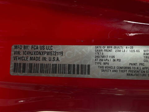 2023 Jeep Wrangler Sport S