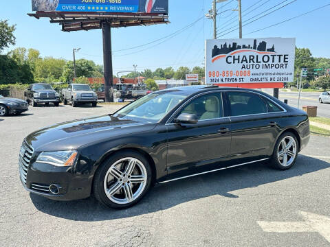 2012 Audi A8 L for sale at Charlotte Auto Import in Charlotte NC