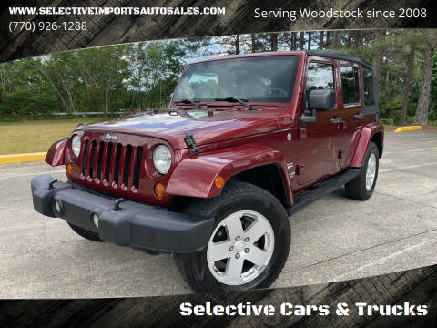 2007 Jeep Wrangler Unlimited for sale at Selective Cars & Trucks in Woodstock GA