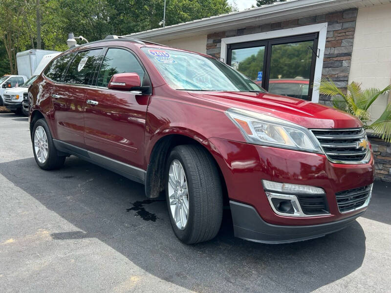 2015 Chevrolet Traverse for sale at SELECT MOTOR CARS INC in Gainesville GA