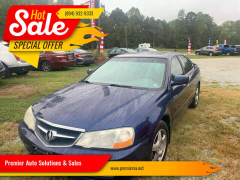 2003 Acura TL for sale at Premier Auto Solutions & Sales in Quinton VA