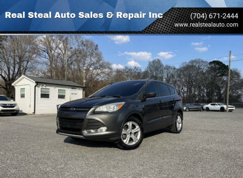 2015 Ford Escape for sale at Real Steal Auto Sales & Repair Inc in Gastonia NC
