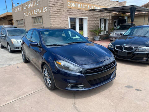 2016 Dodge Dart for sale at CONTRACT AUTOMOTIVE in Las Vegas NV