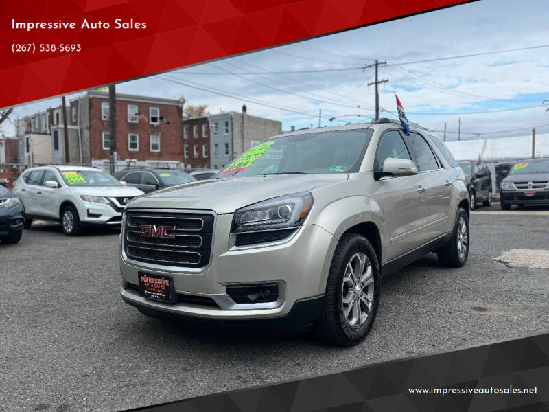 2016 GMC Acadia for sale at Impressive Auto Sales in Philadelphia PA