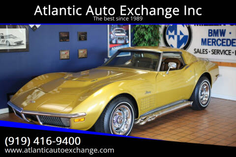 1971 Chevrolet Corvette for sale at Atlantic Auto Exchange Inc in Durham NC