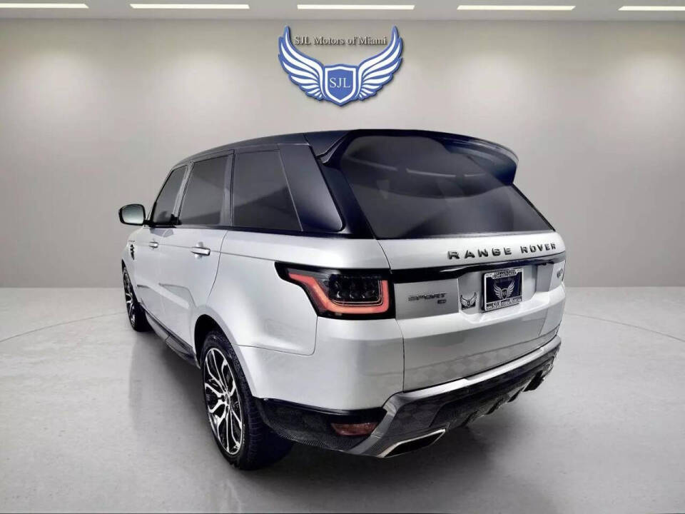 2021 Land Rover Range Rover Sport for sale at SJL Motors of Miami in Plantation, FL