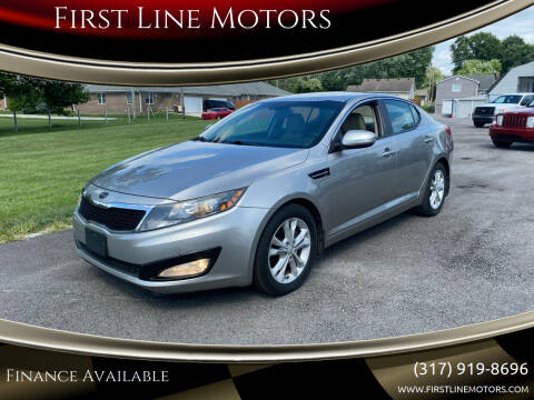 2012 Kia Optima for sale at First Line Motors in Jamestown IN