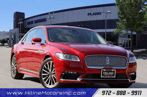 2020 Lincoln Continental Standard