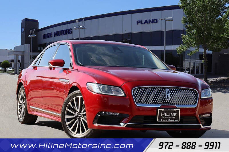 2020 Lincoln Continental Standard