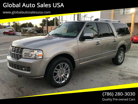 2008 Lincoln Navigator L for sale at Global Auto Sales USA in Miami FL