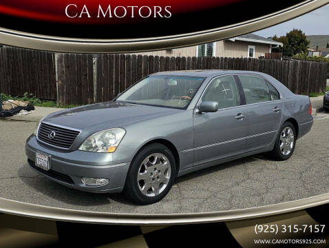 2003 Lexus LS 430 for sale at CA Motors in Livermore CA