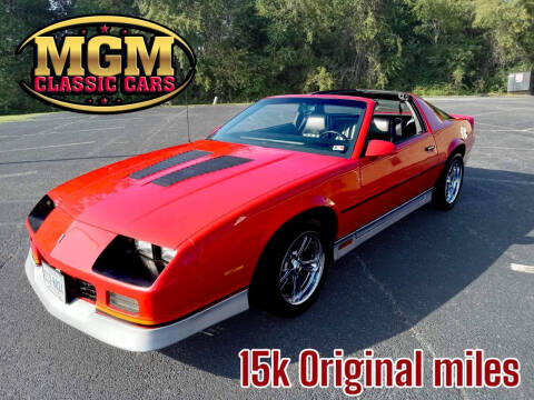 1986 Chevrolet Camaro for sale at MGM CLASSIC CARS in Addison IL