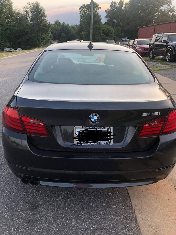 2012 BMW 5 Series for sale at Concord Auto Mall in Concord, NC