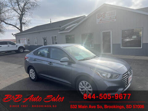 2019 Hyundai Accent for sale at B & B Auto Sales in Brookings SD