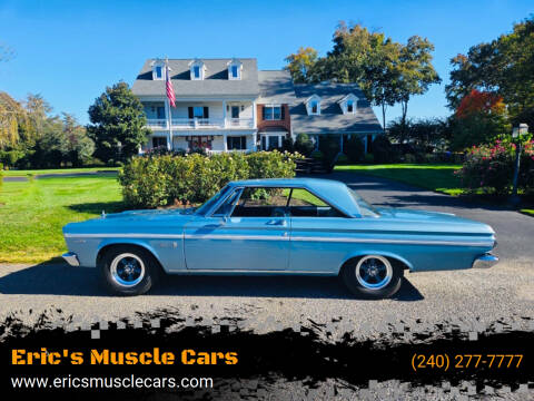 1965 Plymouth Belvedere for sale at Eric's Muscle Cars in Clarksburg MD