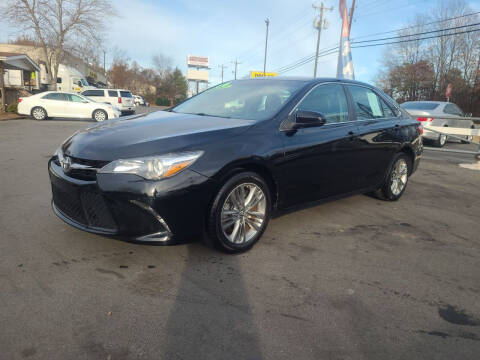 2016 Toyota Camry for sale at TR MOTORS in Gastonia NC