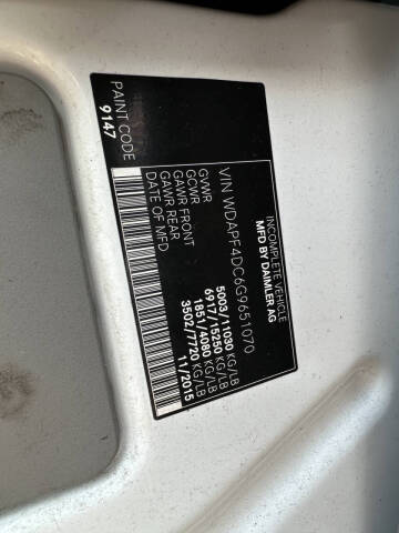 2016 Mercedes-Benz Sprinter 3500