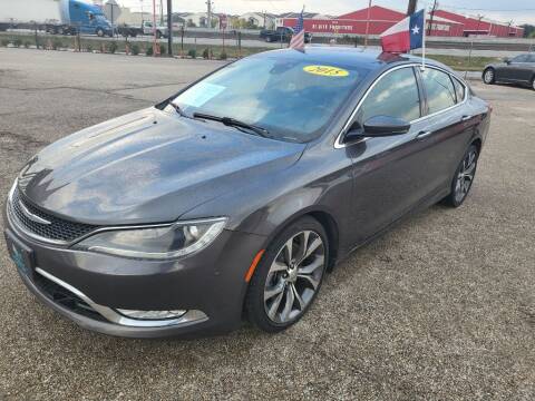 2015 Chrysler 200 for sale at JAVY AUTO SALES in Houston TX