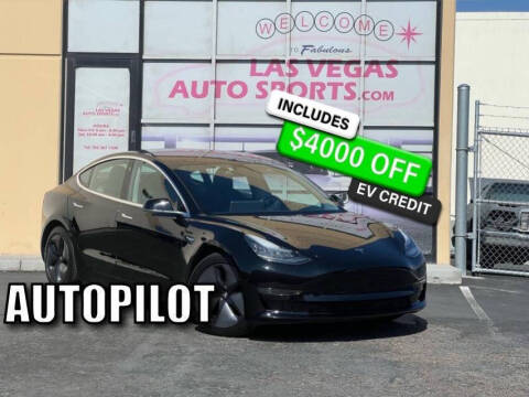 2018 Tesla Model 3 for sale at Las Vegas Auto Sports in Las Vegas NV