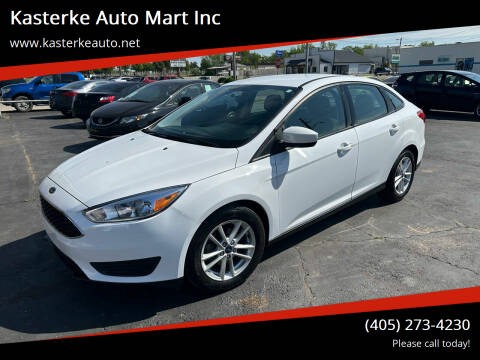 2018 Ford Focus for sale at Kasterke Auto Mart Inc in Shawnee OK