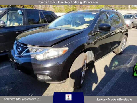 2014 Nissan Murano for sale at Southern Star Automotive, Inc. in Duluth GA