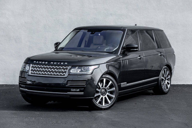 2016 Land Rover Range Rover for sale at Nuvo Trade in Newport Beach CA