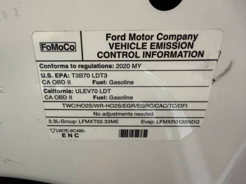 2020 Ford Ranger