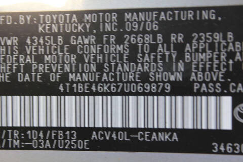 2007 Toyota Camry LE