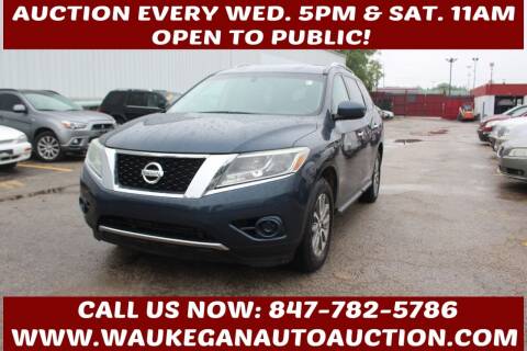 2013 Nissan Pathfinder for sale at Waukegan Auto Auction in Waukegan IL