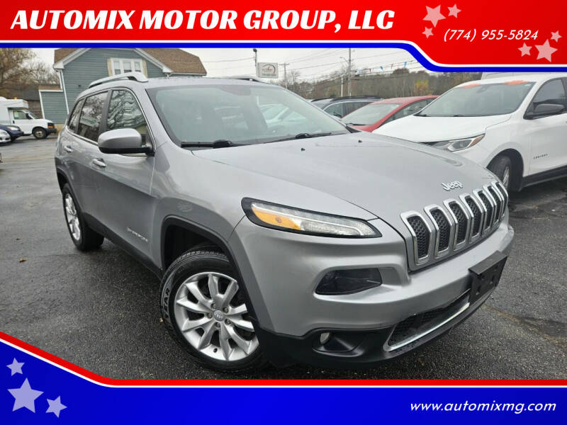 2014 Jeep Cherokee for sale at AUTOMIX MOTOR GROUP, LLC in Swansea MA