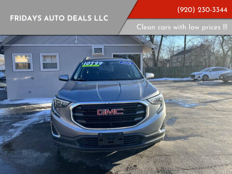 2018 GMC Terrain for sale at Fridays Auto Deals LLC in Oshkosh WI