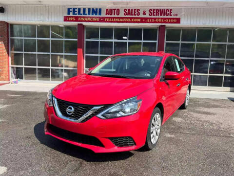 2017 Nissan Sentra for sale at Fellini Auto Sales & Service LLC in Pittsburgh PA