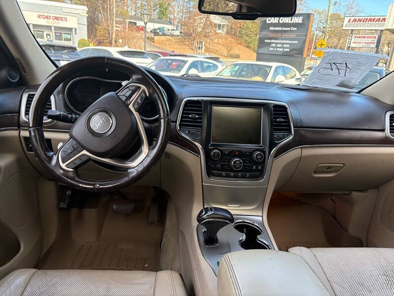 2014 Jeep Grand Cherokee Overland