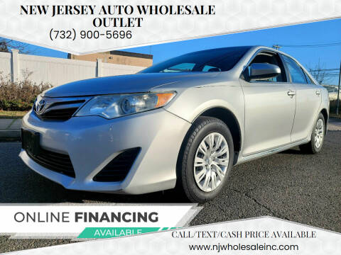 2014 Toyota Camry for sale at New Jersey Auto Wholesale Outlet in Union Beach NJ