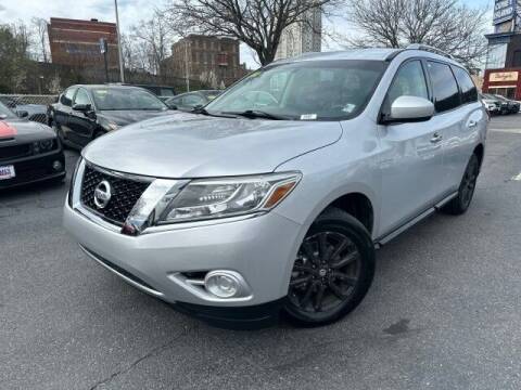 2013 Nissan Pathfinder for sale at Sonias Auto Sales in Worcester MA