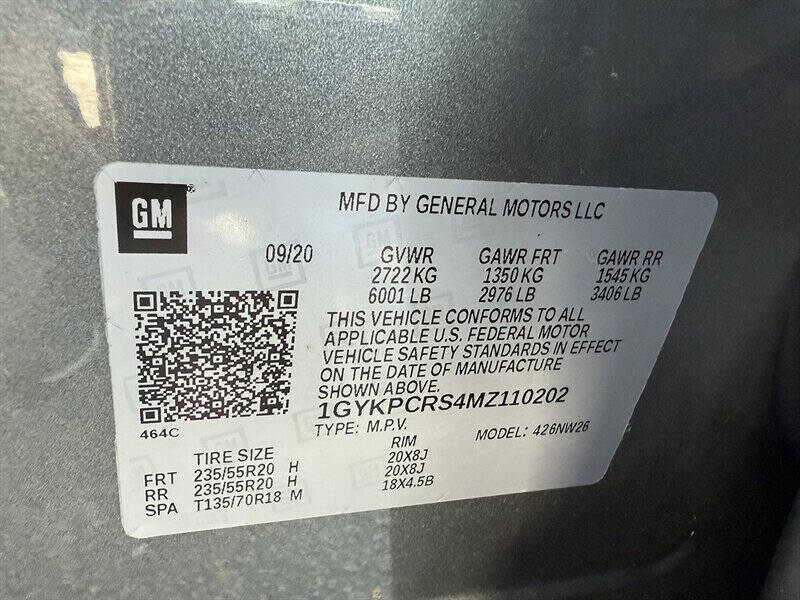 2021 Cadillac XT6 32